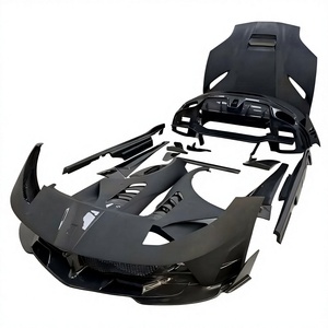 ชุดแต่งคาร์บอนไฟเบอร์คุณภาพสูงสำหรับ Ferrari 812  ชุดกันชนหน้าและหลัง - Product Image 2