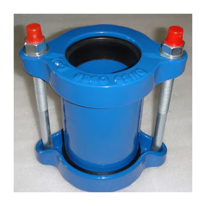 Accouplements flexibles en fonte ductile avec <span class=keywords><strong>raccord</strong></span> à bride pour tuyaux en fonte, <span class=keywords><strong>PVC</strong></span>, HDPE, acier (DN50-DN2000mm) - Garantie de 3 ans - Product Image 4