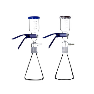 Appareil de filtration sous vide à noyau de verre borosilicaté 250/500 ml, dispositif de filtration par aspiration avec membrane filtrante pour solvants - Product Image 4