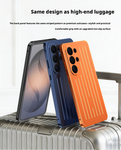 La dernière coque de téléphone portable magnétique à rayures, adaptée au <span class=keywords><strong>Samsung</strong></span> S26 Ultras, est fabriquée en alliage pur. - Product Image 5