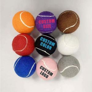 Ballon de tennis pour chien multi-usages de haute qualité, logo personnalisé disponible en gros à prix de gros, idéal pour les animaleries et les fournitures pour animaux. - Product Image 3
