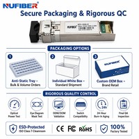Módulo Transceptor Óptico OEM SFP+ 10G LR 1310nm 10km SMF Dúplex LC DDM 10GBASE-LR EML PIN Conectable en Caliente para Cisco