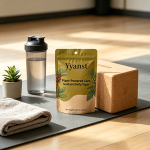 Yyanst Plant-<b>Powered</b> Daily Vigor Coffee 10g*10 Sachets Resealable Stand Pouch Natural Herbal Wellness Instant Drink - Product Image 3