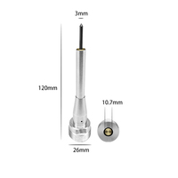 Marqueur pneumatique à points Zixu Long Amplitude, série coque en aluminium, aiguille de marquage de 3 mm pour machine de gravure de vannes et de brides
