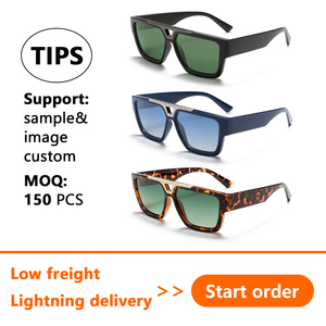 <span class=keywords><strong>Gafas</strong></span> <span class=keywords><strong>de</strong></span> <span class=keywords><strong>Sol</strong></span> Unisex <span class=keywords><strong>de</strong></span> Moda, Color Negro, Alta Calidad, Económicas, al por Mayor, Personalizadas, OEM, <span class=keywords><strong>de</strong></span> Gran Tamaño, con Montura Grande para Hombre - Product Image 2