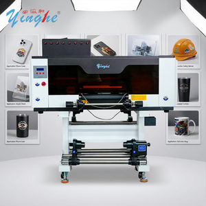 Impresora UV DTF Automática YINGHE de 30 cm con 3 Cabezales de Impresión XP600, Impresión de Etiquetas con Tinta UV de Rollo a Rollo, Transferencia de Logotipos - Product Image 1
