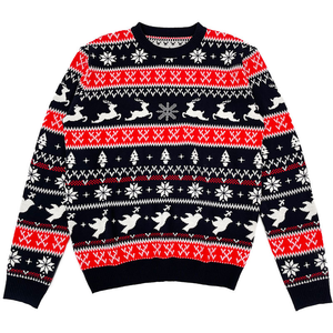 <span class=keywords><strong>Pull</strong></span> de Noël festif en tricot jacquard 3D à motif drôle et <span class=keywords><strong>original</strong></span>, personnalisé avec logo, pour <span class=keywords><strong>homme</strong></span>, idéal pour les fêtes de fin d'année - Product Image 2