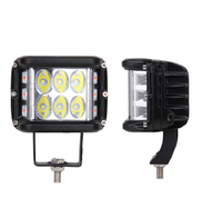 Lampe laser 45W, barre lumineuse laser, 4x4, voiture, SUV, toit, phare puissant, feux de travail LED portables