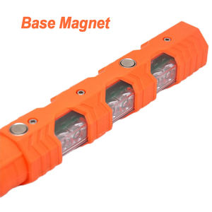 ハンドル2200mAhタイプC充電式LED道路安全警告バトンライトトップLED防水交通ポータブル警告バトン - Product Image 5