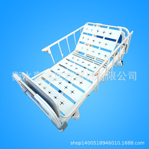 Jiaxin Manual Hospital <b>Bed</b> <b>Single</b> Crank With Guardrail For Adult Care - Product Image 1