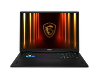 MSl Vector A18 HX A9W 18'' 2.5K 240Hz IPS LCD Ryzen R9 9955HX 16 Core 32GB RAM 2TB RTX5080 99.9Wh Baterai Laptop Gaming Terbaik
