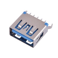 Usb 3.0 A 커넥터 L = 11.5mm 수직 직립 암 타입 A USB3.0 커넥터