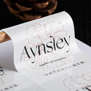 Không thấm nước và tùy chỉnh chết cắt mạ Vàng tự dính Nhãn dán nhãn - Product Image 2