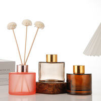 Bouteille en verre diffuseur d'arômes vide et rechargeable, best-seller, pour huiles essentielles et décoration intérieure