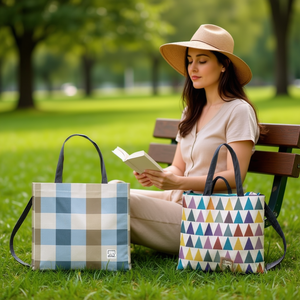 Borsa in Tela Multiuso Ilan 35x40x14 Cm, Leggera e di Stile Lussuoso - Product Image 3