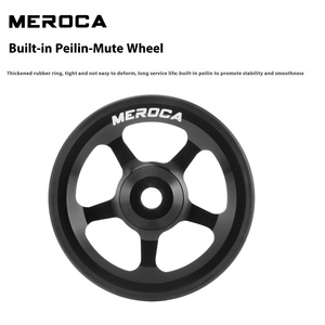 MEROCA <span class=keywords><strong>tige</strong></span> télescopique réglable Installation facile en alliage d'aluminium roue de voiture frein à disque petit tissu roue de vélo pliante - Product Image 2