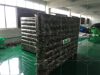 Jeu de plein air gonflable, Camouflage, pour jeu d'équipe, Paintball, bon marché,