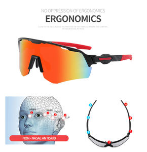 2025 спортивные уличные фотохромные солнцезащитные очки модные велосипедные дорожные очки с изменяющими цвет линзами - Product Image 5