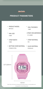 Reloj Infantil <span class=keywords><strong>MINGRUI</strong></span>, Reloj Electrónico Multifuncional para Hombre y Mujer, Reloj Deportivo Digital a Prueba de Agua para Estudiantes, Aceptamos OEM - Product Image 3
