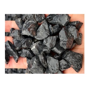 Galets de pierre naturelle noire concassés, <span class=keywords><strong>gravier</strong></span> durable pour l'aménagement paysager extérieur, pour utilisation dans les jardins - Product Image 2