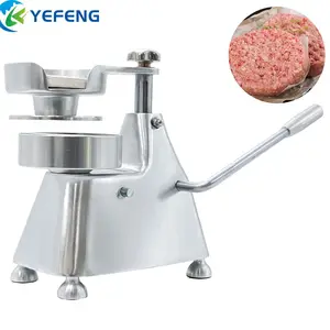 Thương mại Burger patty Maker chế biến Cast Hamburger nướng Máy prensa hamburguesa