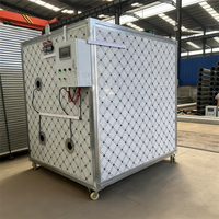 Automatische voedseldroger met elektrische verwarming en heteluchtcirculatie voor fruit en groenten
