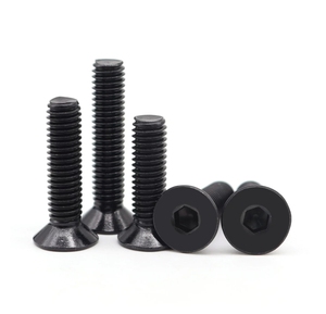 LeGood Stainless Steel Zinc Plated Hex <b>Flat</b> Head Machine <b>Screw</b> M2.5 Thread 4mm Length - Product Image 2
