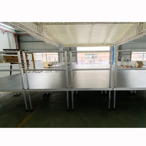 Plataforma de escenario exterior de aluminio con altura ajustable para banda - Product Image 1