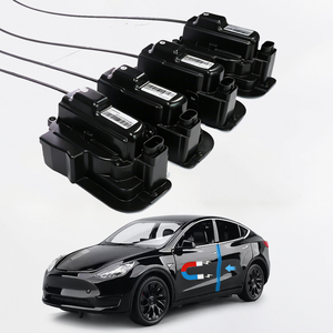 Serrature per Porte con Chiusura Ammortizzata per <span class=keywords><strong>Tesla</strong></span> <span class=keywords><strong>Model</strong></span> <span class=keywords><strong>3</strong></span> New Y Juniper 2016-2025 2026, Blocco Porta a Vuoto Anti-pizzicamento, Accessori per Modifiche Auto - Product Image 1