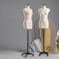 Tailleurs Réglables Vêtements drapés à épingles Mannequins Mannequins Robe Féminine Demi-Corps Mannequins Vente en Gros