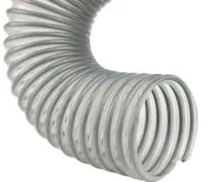 pvc flessibile a spirale plastica 8 pollici di aspirazione tubo