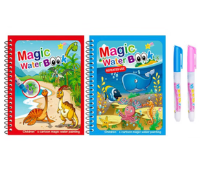Libro de Dibujo Mágico Reutilizable, Libro para Garabatear con Bolígrafo Mágico, Juguetes de Dibujo para Niños - Product Image 6