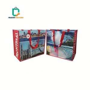 Sedex usine personnalisé écologique paillettes non tissé sac fourre-tout sac à provisions - Product Image 4