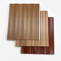 Panneaux de plafond en PVC imperméables pour bureaux, restaurants, hôtels, décoration intérieure, panneaux de plafond