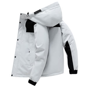 Veste tendance printemps-automne pour hommes, veste imperméable coupe-vent pour sports de plein air, veste à capuche pour loisirs et sports, à la mode - Product Image 2