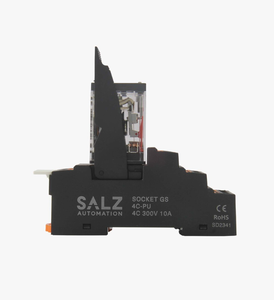 Kit de Relé GS de Automatización SALZ SA-GS4C-D24-T-PM 4CO 24VDC, Enchufe de Inserción Preensamblado, 4 Contactos, 5A, LED Mecánico Prueba del indicador - Product Image 3