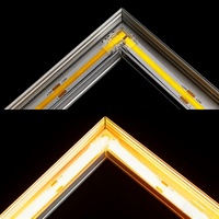 Connecteurs d'angle pour bande LED de haute qualité 5MM 8MM 10MM 4/3/2 broches sans soudure Cob avec contact en cuivre pour applications PCB/FPC