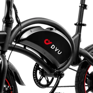 Meilleure qualité 14 pouces en alliage d'aluminium <span class=keywords><strong>vélo</strong></span> <span class=keywords><strong>électrique</strong></span> <span class=keywords><strong>pliant</strong></span> nouveau cadre 36V 250W batterie au Lithium 4-6 vitesses 21 réglable 21 vitesses - Product Image 2