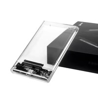 2,5 "transparente 5Gbps USB3.0 Sata HDD carcasa HDD herramienta libre caja de disco duro 2,5 pulgadas Usb3.1 tipo C SSD carcasa