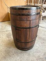 Vente en gros de nouveau design de haute qualité club tonneau de vin en bois massif tonneau de vin en bois seau pour whisky rhum bourbon bière tequila