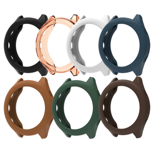 EnjoyPretty 2025 funda de reloj con patrón de lichi de silicona suave hueca para Garmin Forerunner 970 - Product Image 1