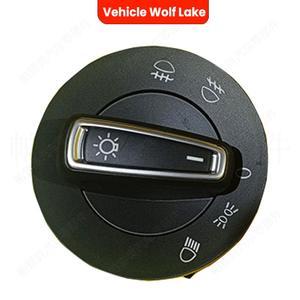 Perilla del interruptor de los faros delanteros del vehículo Wolf Lake 5GG941431D para Volkswagen Golf 7 2013, diseño ergonómico ABS - Product Image 4