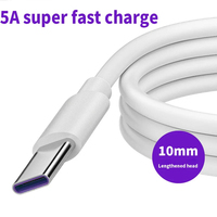 Cubot Note 9 20 Note Plus R9 Z100 Pro Max 3 X50 C20 Chargeur USB Type-C Câble USB Type C de 10mm de long pour ordinateur 5A à charge rapide