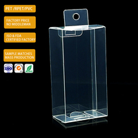 Boîte cadeau en PVC transparente et recyclable, boîtes en plastique pliables pour présenter des articles, écologiques, élégantes et personnalisables