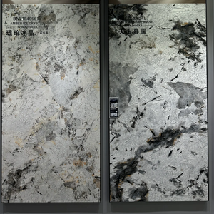 Ladrillos de piedra sinterizada de gran tamaño 1200*2400mm Apariencia de mármol verde al por mayor - Product Image 4