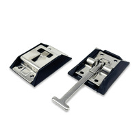 Support de porte de camion à ressort en acier de type T pour remorque, pièces de carrosserie de camion, retenue de porte