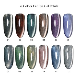 Vernis Gel Effet Œil de Chat en Gros, Longue Durée, UV, Effet Faisceau Lumineux, 12 Couleurs Premium Scintillantes, Gel Magnétique Effet Œil de Chat, OEM ODM Marque Privée - Product Image 5