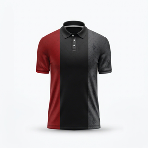 T-shirt personnalisé pour homme par sublimation, impression personnalisée, manches courtes, tricoté, uni, écologique, anti-humidité, adapté - Product Image 1