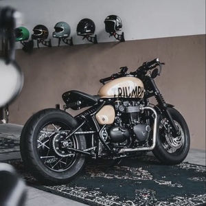 Motocicleta <span class=keywords><strong>Triumph</strong></span> Bobber de <span class=keywords><strong>Segunda</strong></span> <span class=keywords><strong>Mano</strong></span>, Estilo Retro, 1200cc, Neo-Retro, Bajo Kilometraje, Bien Mantenida - Product Image 4