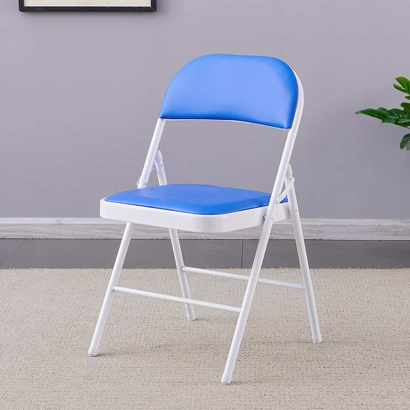 Fond en tôle d'acier, surface en PU, cadre blanc, surface bleue